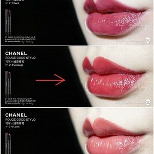 CHANEL Rouge Coco Stylo 214 Message
